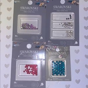 Swarovski Nail Combo & Xirius Flat Backs :) !